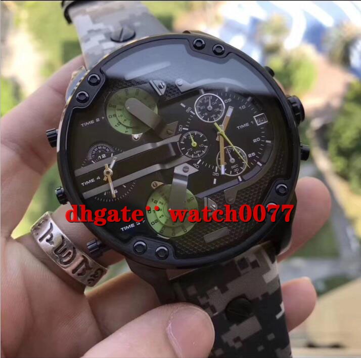 

NEW DZ7311,DZ7313,DZ7348,DZ7350,DZ7401,DZ7888 Leather Zone Dial Chronograph Men's Analog Watch