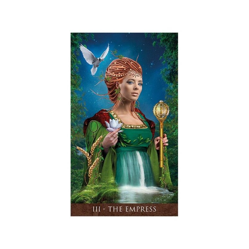 

Full English Arcanum Tarot 78 Cards Deck Oracle Playing Card Party Board Game