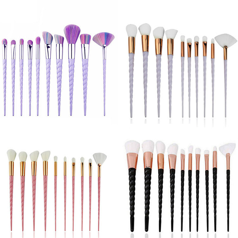 

Makeup Brushes Set Spiral Handle Foundation Powder Blush Eyeshadow Concealer Lip Eye Make Up Brush Cosmetics Beauty Tool