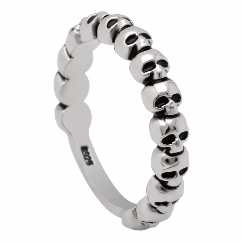 

Skull Biker Men's Bracelet for Men Motorcycle Link 316L Stainless Steel Bracelet