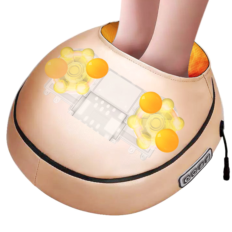 

Electric foot massager roller Massage Machine fashion leather massager for back foot Infrared With heating Kneading