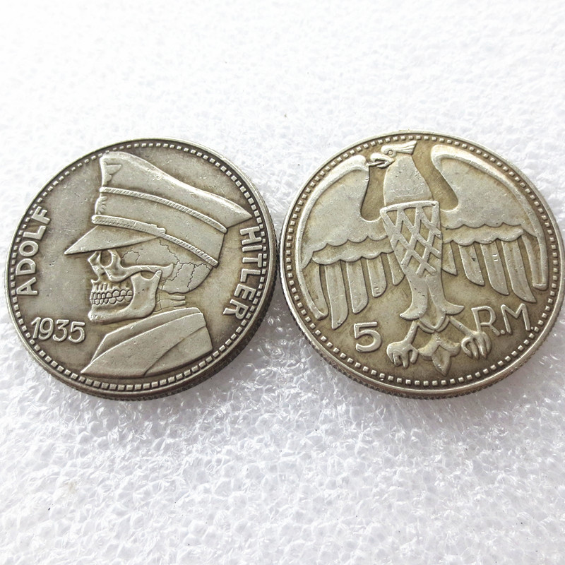 

H(10)Hobo Germany Commemorative Coins 1935 Copy Coins Brass Craft Ornaments