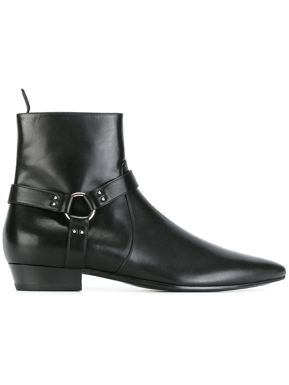 ysl biker boots
