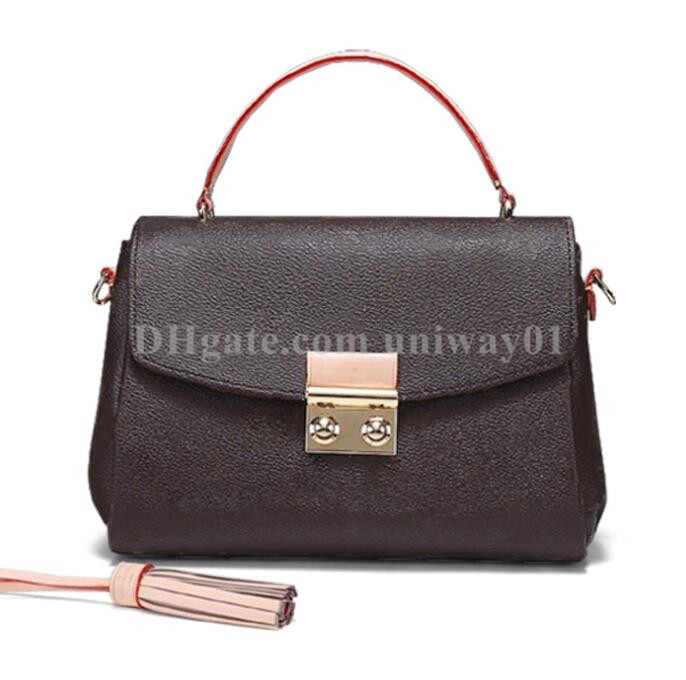 

Designer Bag Woman Handbag tote serial number leather handbag purse fashion date code flower
