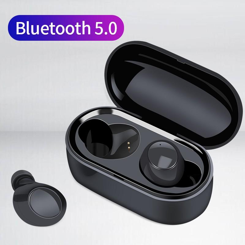 

BekinTek TWS True Wireless Earbuds Bluetooth 5.0 Headphones with HiFi Stereo Sound Top-Class Speaker for Android IOS