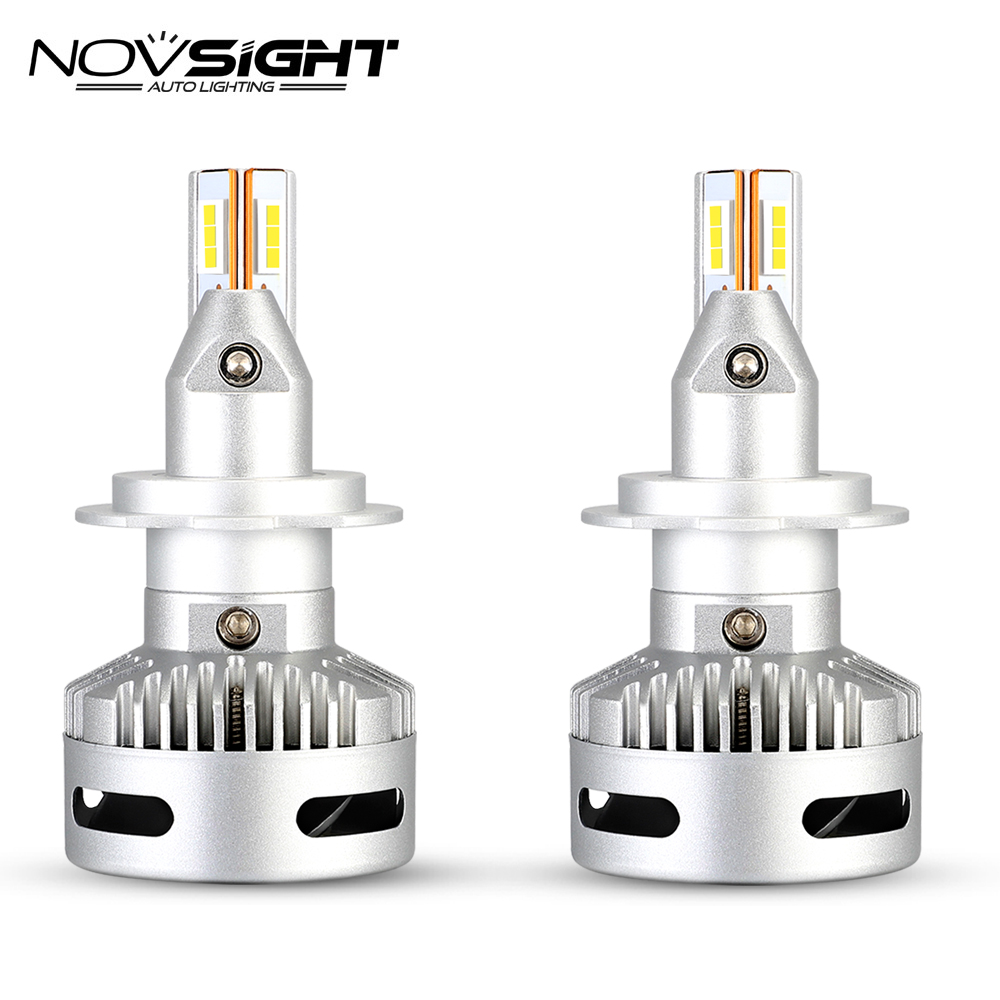 

Novsight 90W 12000LM Car LED Headlight H7 H11 LED Light Bulbs for Cars D1S D2S D5S 9005/HB3 9012(HIR2) Car Lights 6500K 12V