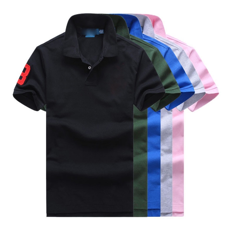 white polo with red horse