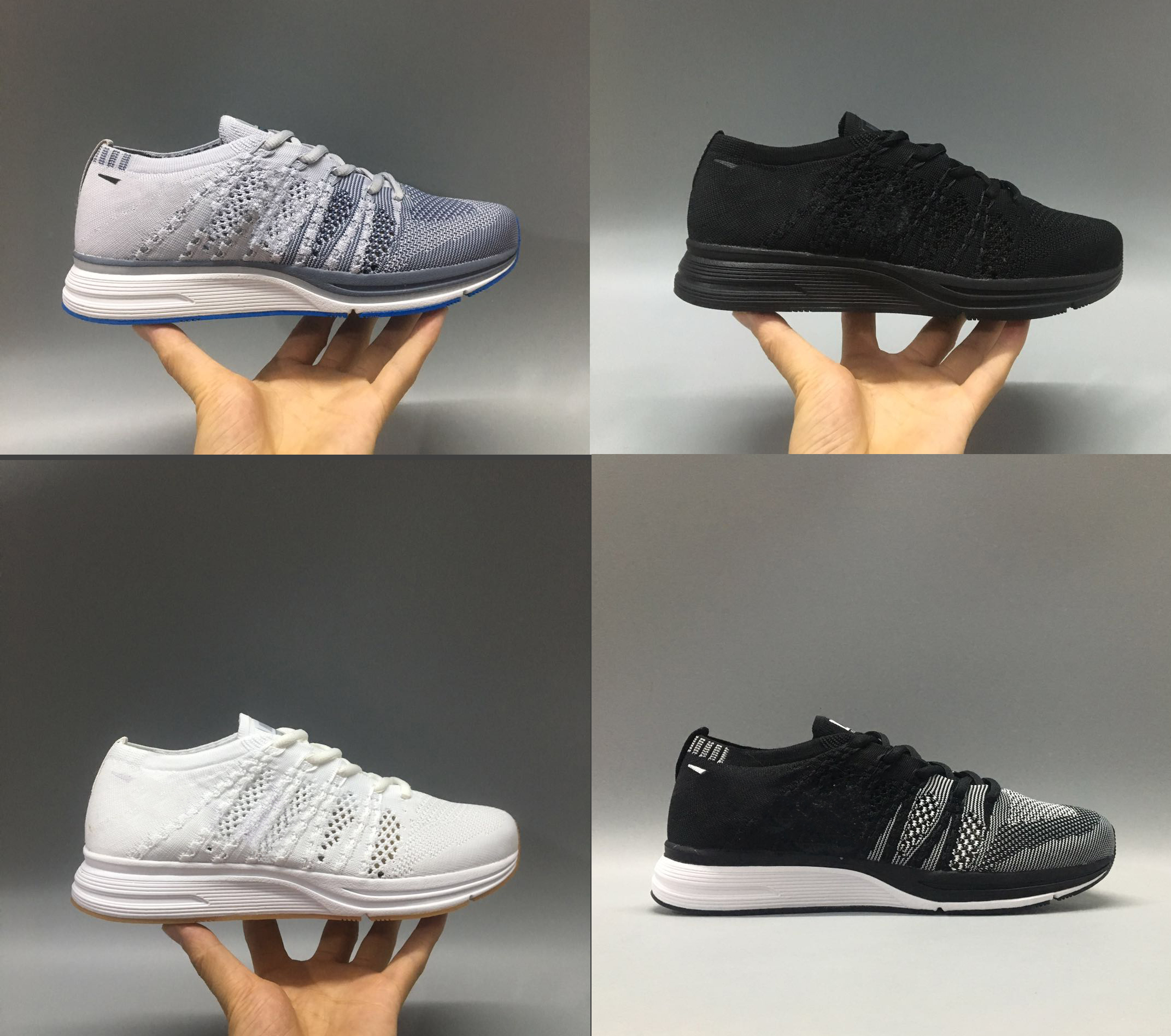 

New Flykniting Trainer 2.0 racer mesh Men men running Shoes MEN womens racer Trainer RUN athletic Outdoor shoes Sneakers walking shoes 36-45, White;red