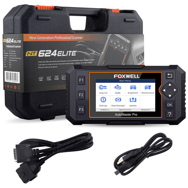 Foxwell NT204/ OBD2/ lettore di codice motore auto lettore di codice di errore supporto multi-lingue