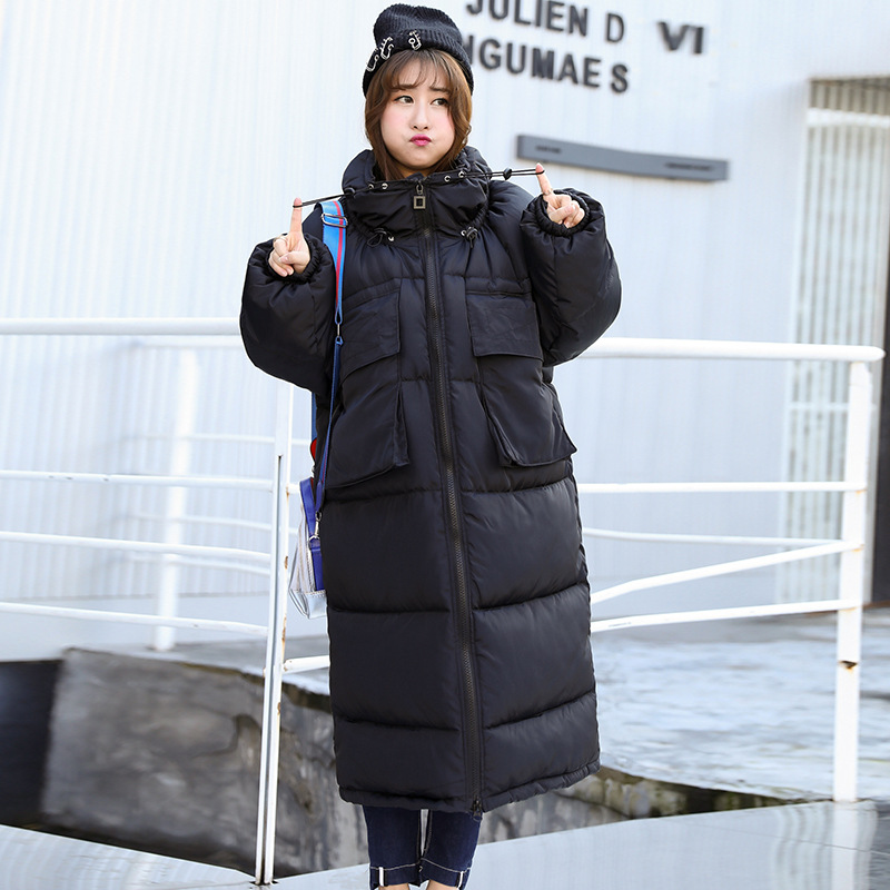 

Size Plus Winter Coat Korean Warm Parka Women Jacket Abrigos Mujer Invierno 2020 Y020 YY1262, Black