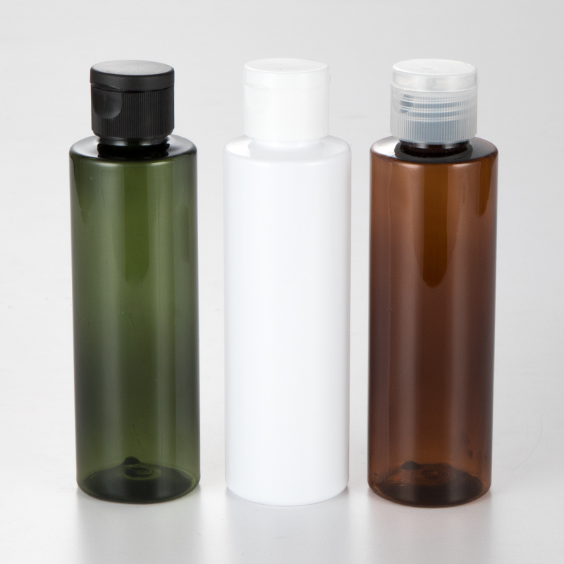 

150ml Flat Shoulder Clamshell Bottle Butterfly Cap Pure Dew Bottle Cosmetics Packaging Plastic Empty 10PCS/LOT