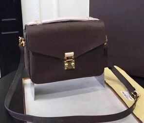 

Wholesale New orignal real genuine leather lady messenger bag fashion satchel shoulder bag handbag presbyopic package mobile phone purse, Brown
