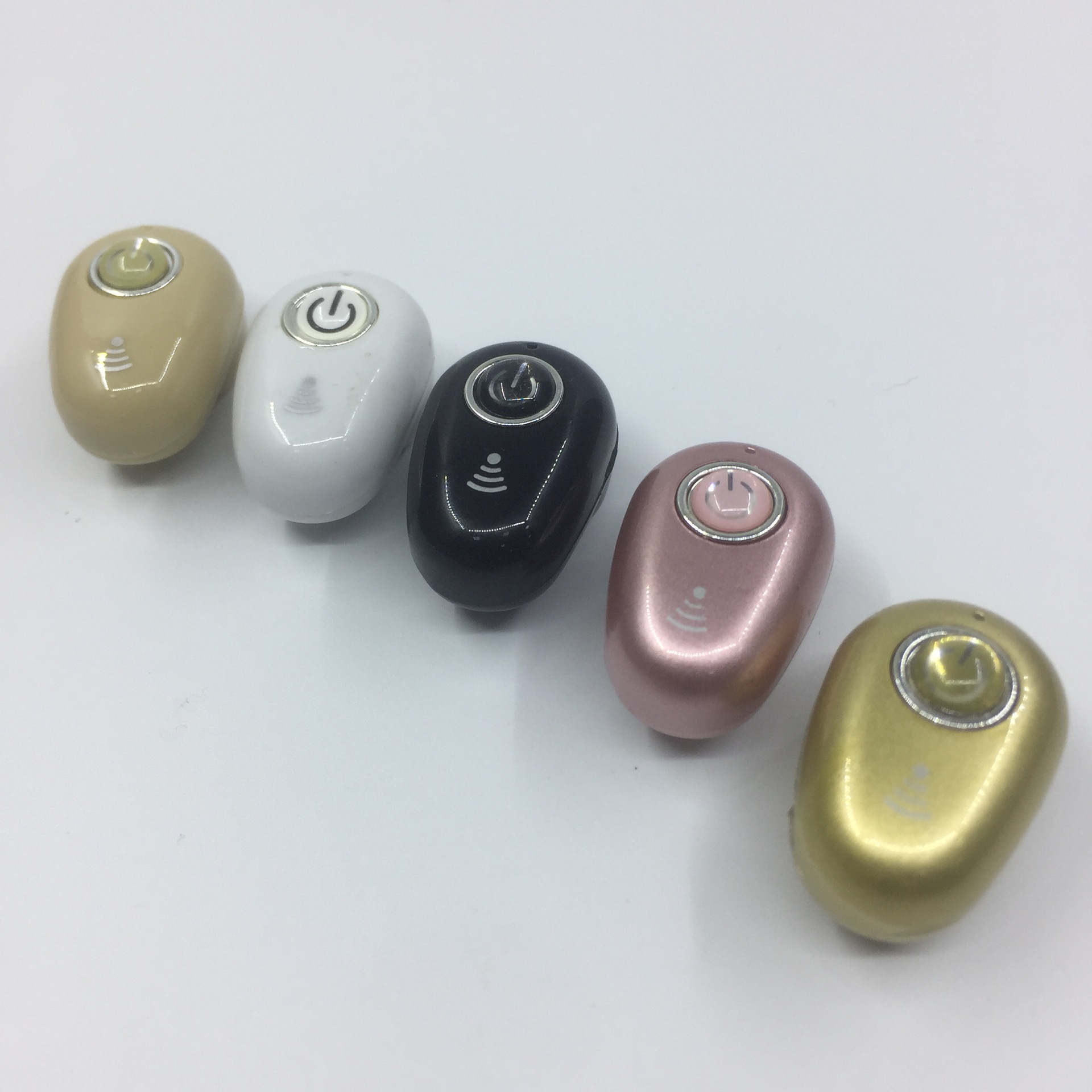 

TWS Bluetooth Headset Factory Outlet s650 neck-mounted sports wireless Bluetooth headset 5.0 binaural stereo foreign trade for explosion, Rose gold
