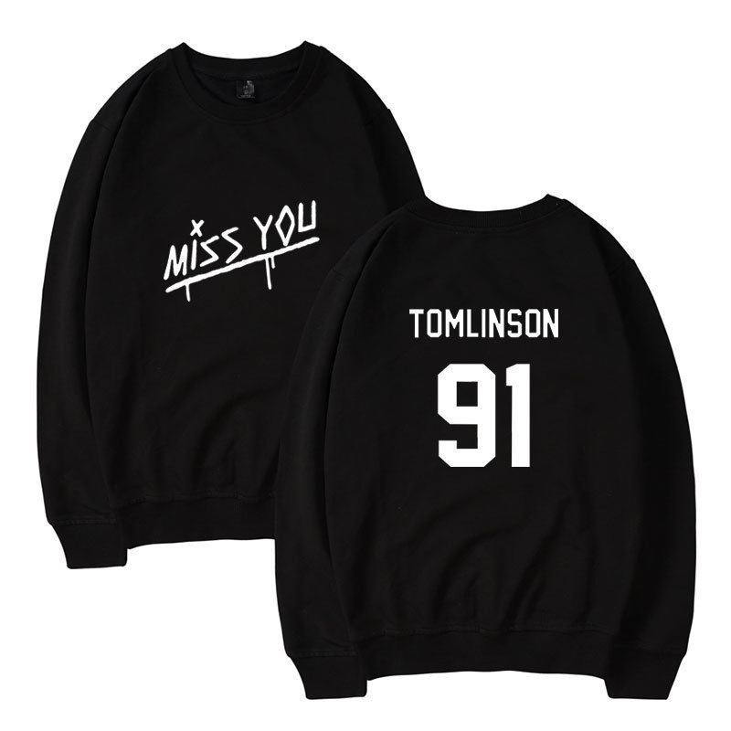 Louis Tomlinson Shirt One Direction T shirt Tomlinson 91 T-shirt Music band