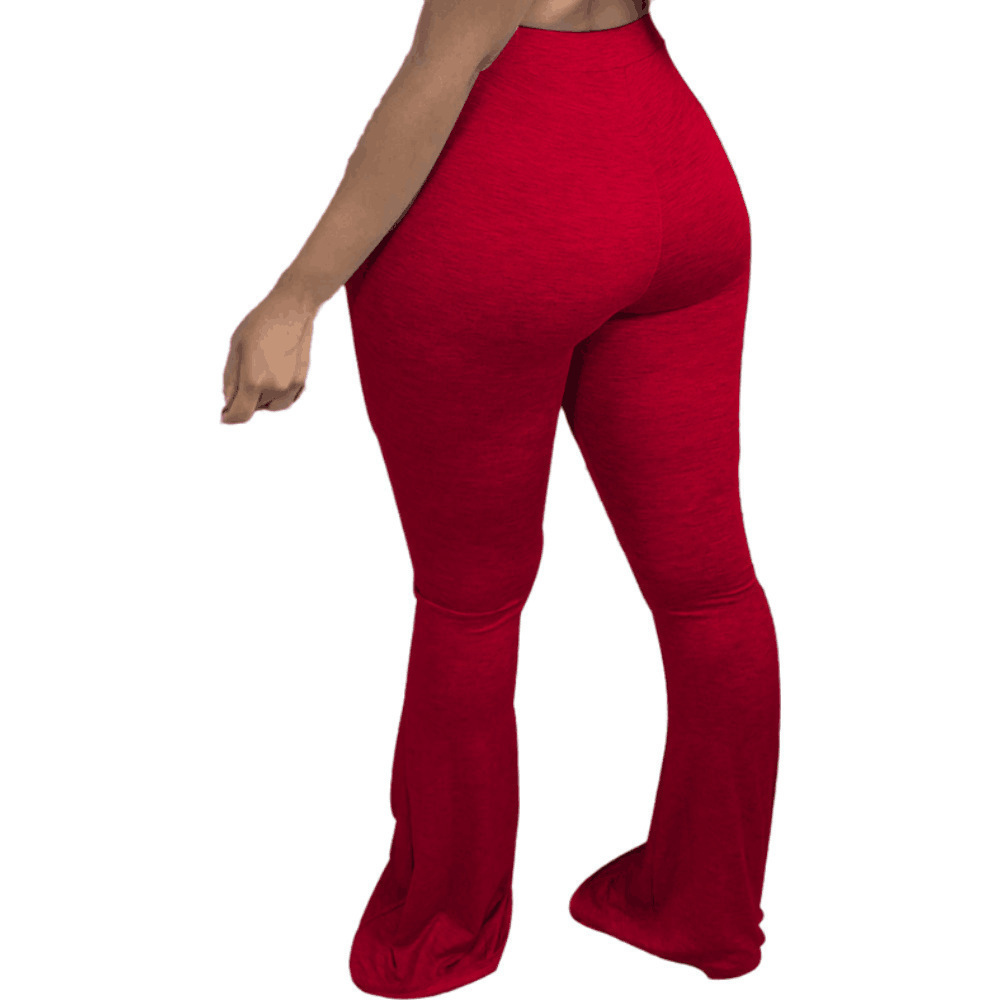 bell bottom jogging pants