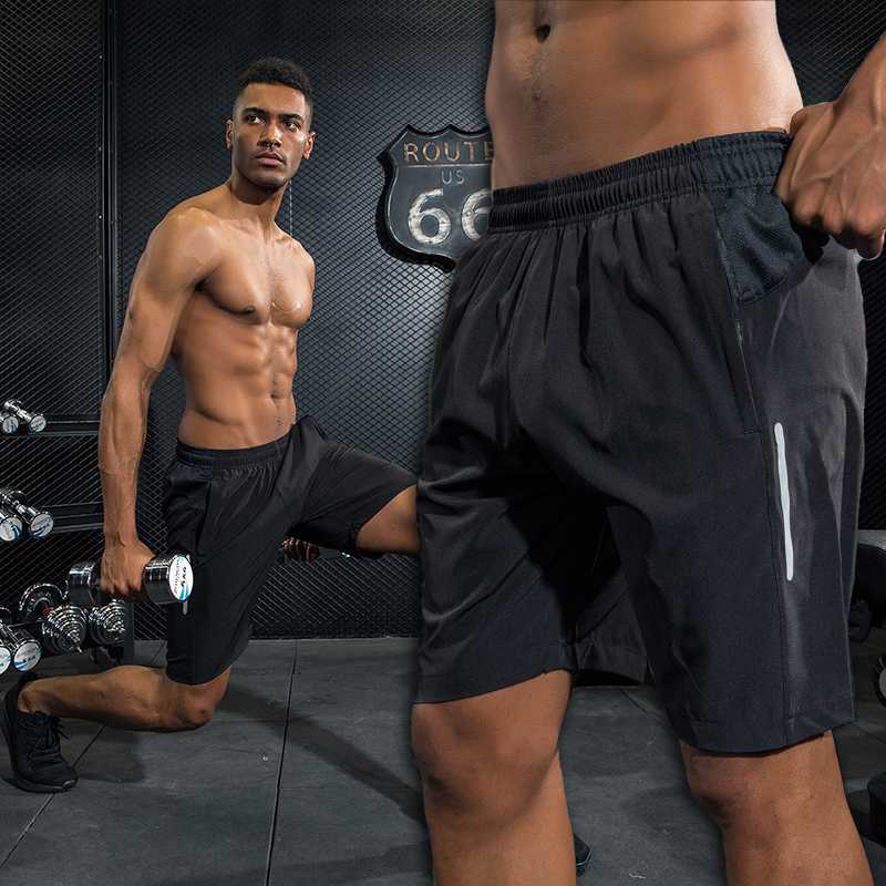 

Running Shorts For Men Black Quick Dry Basketball Breathable Leisure Beach Gym Training Shorts Loose Mens Spandex Sport, Blue