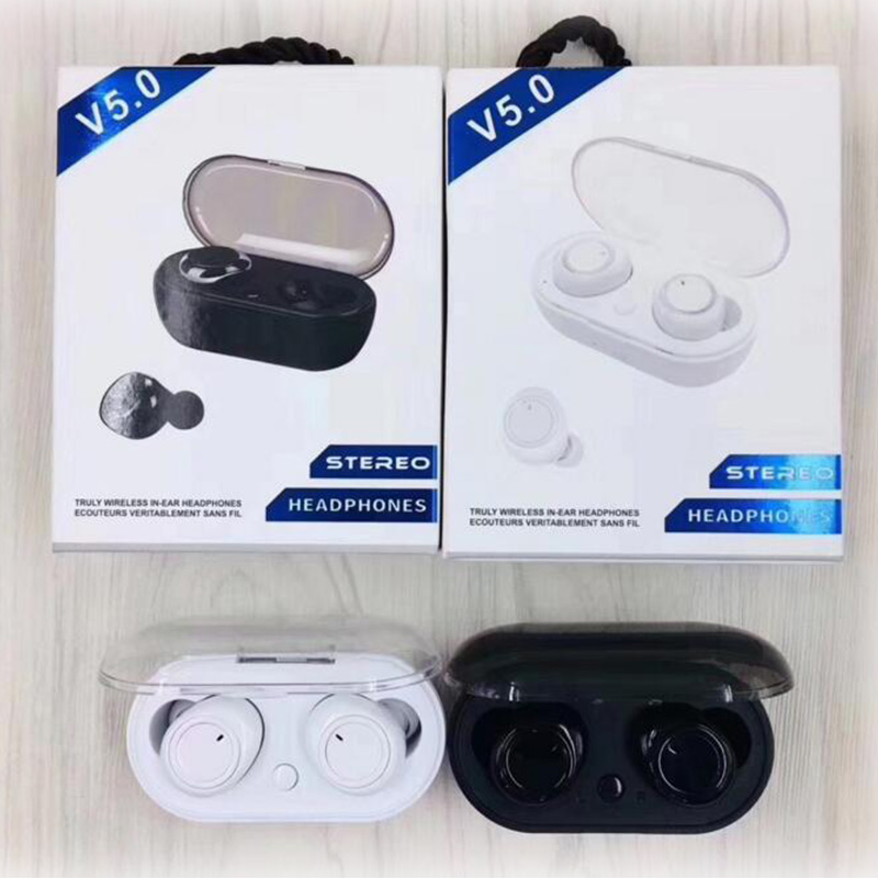 

TWS2 wireless Headphones Earphones Sports TWS Earbuds with Charger Case vs F9 buds+ for all smart phone samsung s10 huawei, Black