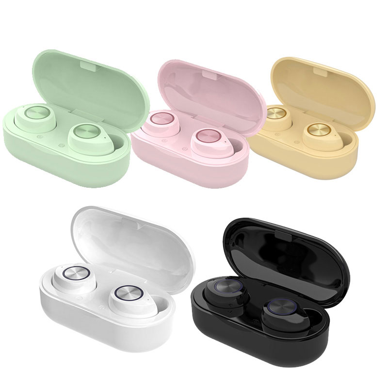 

tws 5.0 bluetooth earphone earbuds wireless headphones headset TW60, Black
