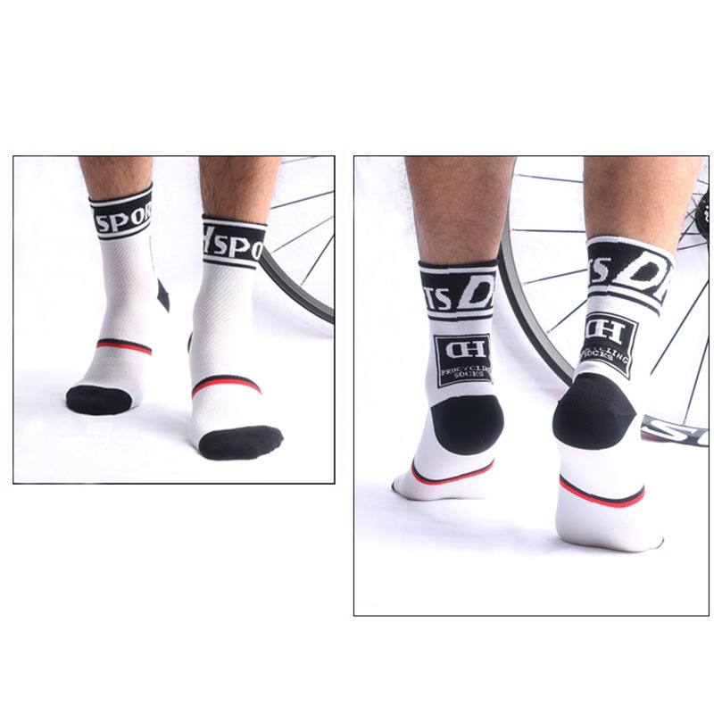 

Sports Socks 1 Pair Bicyle Racing Unisex Basketball Running Stock soft, Blue