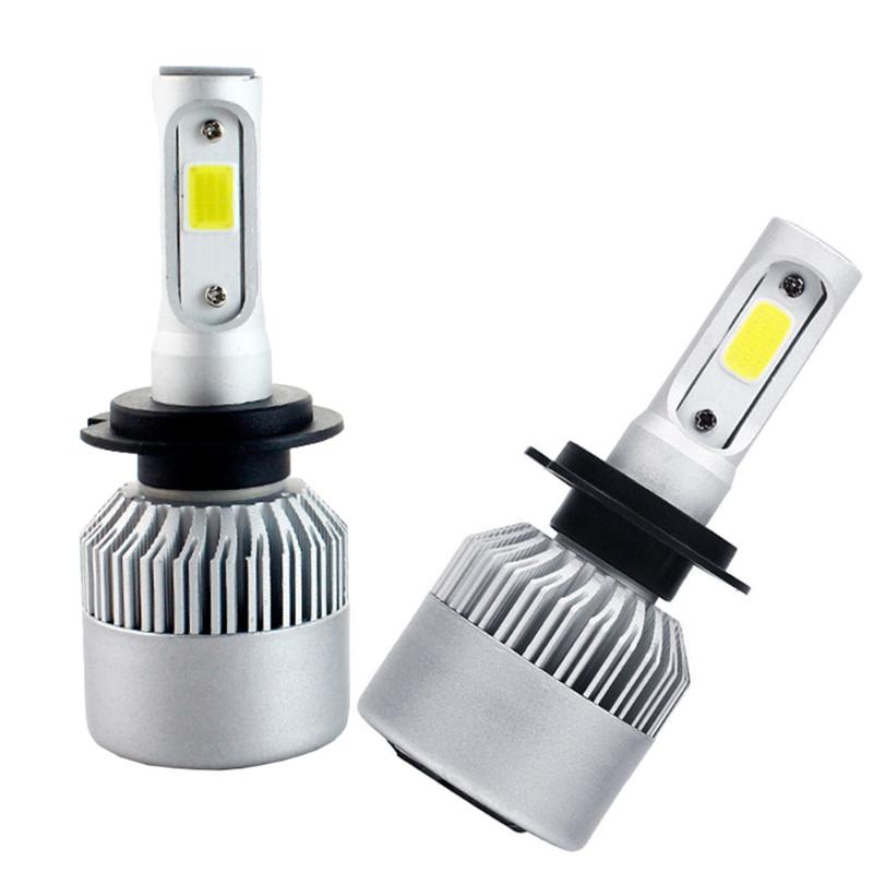 

2x H7 H4 Car headlight Mini S2 LED Bulbs H1 H8 H11 Headlamps 9005 HB3 HB4 6500k Fog light 12V LED Lamp 72W 8000LM/pair LL-P8