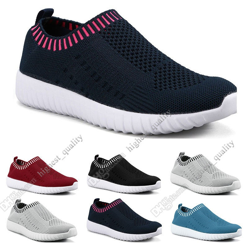 

Best selling large size women's shoes flying women sneakers one foot breathable lightweight casual sports shoes running shoes Eleven, #04