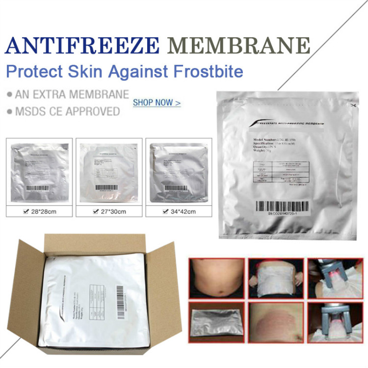 

Antifreeze Membrane Antifreezing membrane Anti-freezing Membrane pad for cryo therapy 12*12CM 28*28CM 27*30CM 34*42CM DHL FREE SHIPPING