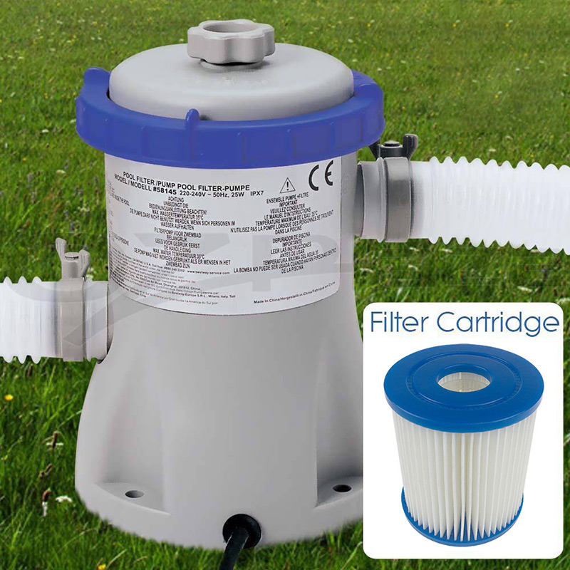 

1pcs Pool Filter Core Swimming Pool Replacement Filter Cartridge Pump Swimming Water Clean Tool Pump Easy Set Up