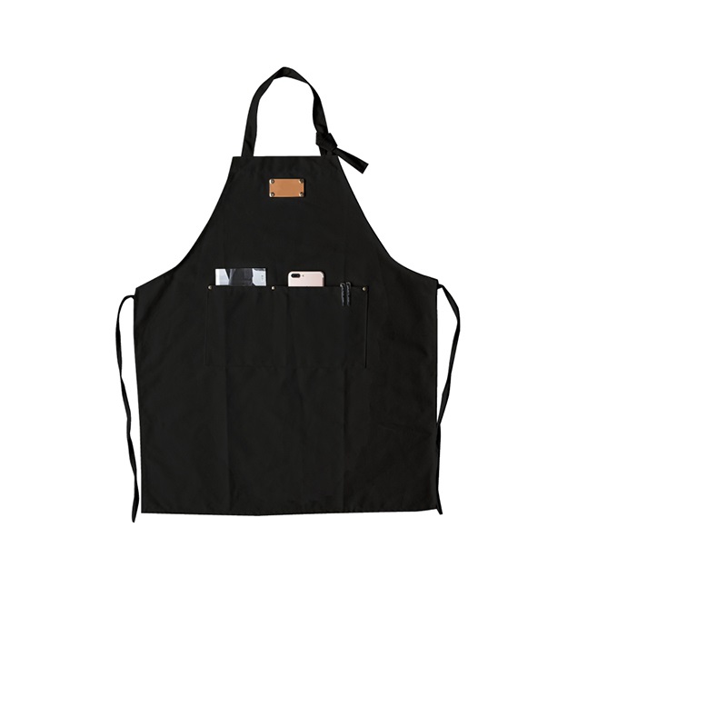 

SenYue Kitchen Apron canvas apron floral work clothes barista barbecue custom adjustable