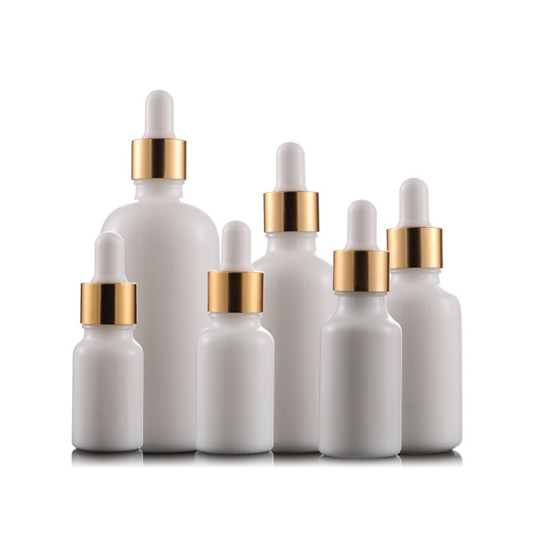 

White Porcelain Essential Oil Perfume Bottles e Liquid Bottles Reagent Pipette Dropper Aromatherapy Bottle 5ml-100ml Wholesale free DHL