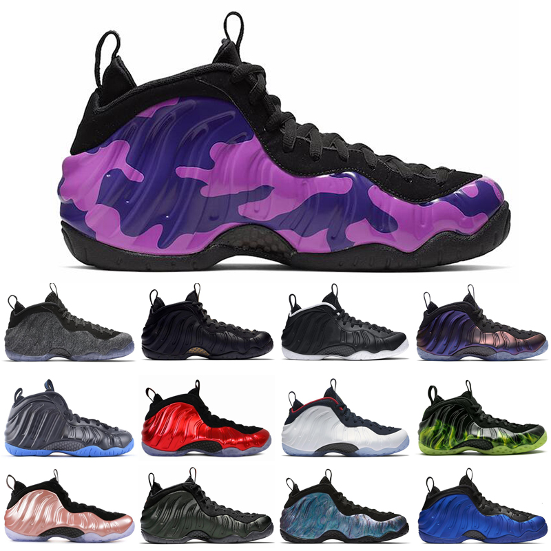 

HOT Penny Hardaway men basketball shoes Foam One Vandalized Paranorman Obsidian Hyper Crimson Olympic mens trainers Sports Sneakers 7-13