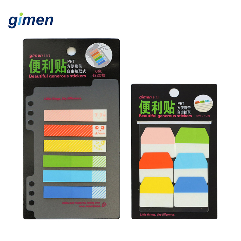 

Colorful Kawaii Memo Pad Sticky Note Creative Cute Bookmark Self-Adhesive Paper Sticker Label Office School Supplies GM05-0078