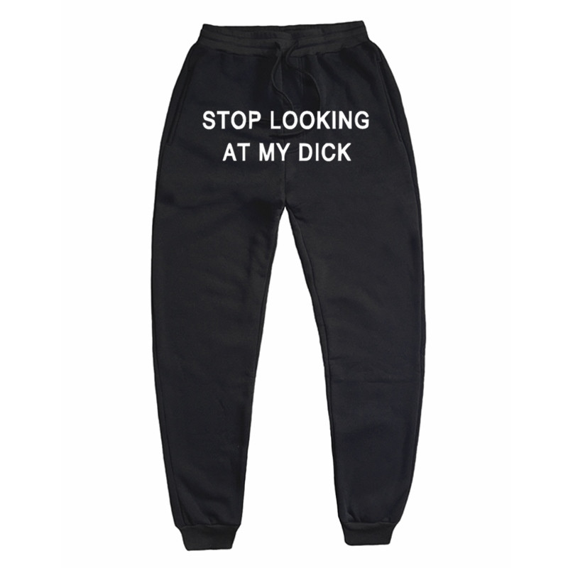 

Sweat Pant Letter Print Pantalon Mujer Cotton Joggers Women Men High Waist Black Casual Trouser Hip Hop Funny Sweatpants Loose, 1 white