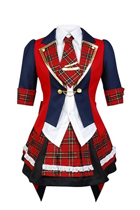 

AKB0048 Yuko Oshima the 9th Dress Cosplay Costume, Black