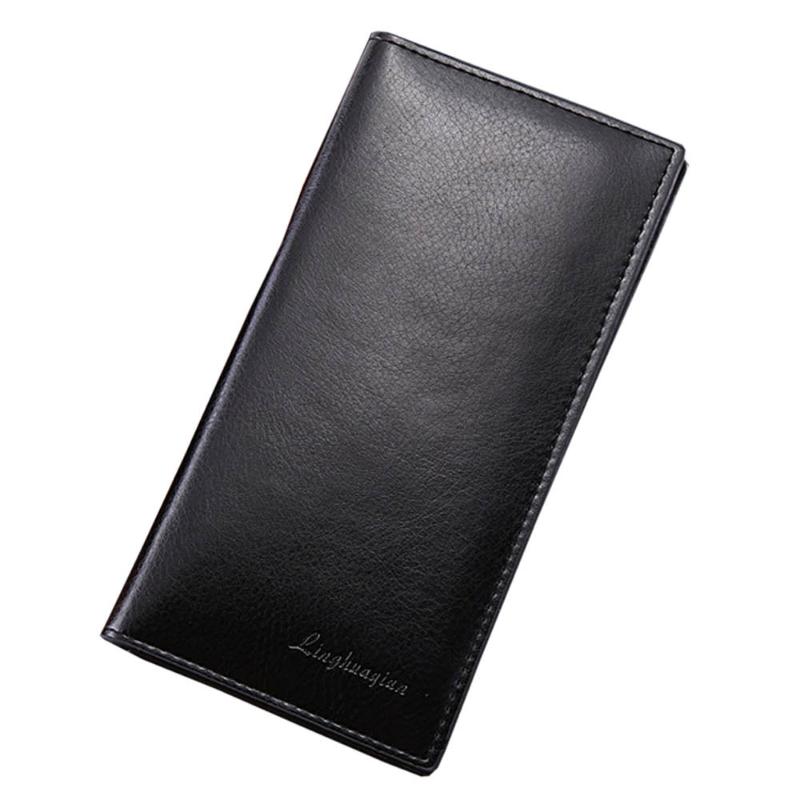 

Wallet 2020 Fashion Neutral Leather Concise Money Bag Huge Capacity Purse Card Holder #R5