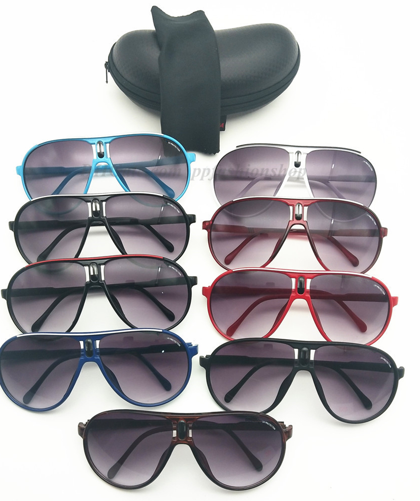 

New 138 Pilot sunglasses CAR full packaging eyeglasses cloth 9 color brand glasses UV400 designer spectacles