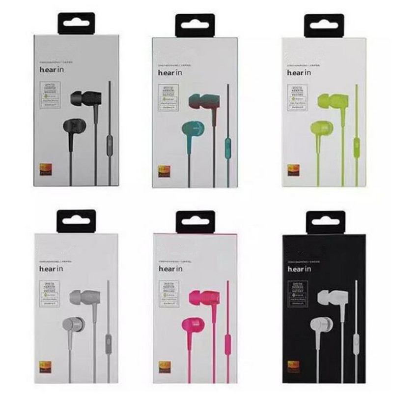 

For Sony EX750 Earphones Headphones In-ear Stereo Bass 3.5mm Jack Wired Headphone with Mic for iPhone Samsung with retail Package, Mixed color tell us