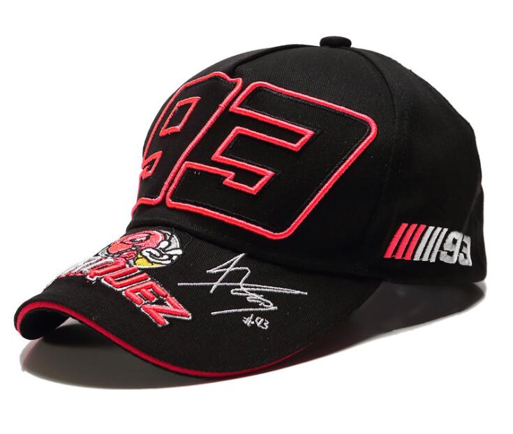 

New arrival Ant embroidery 93 hat F1 racing cap baseball cap outdoor sports motorcycle Hat, A2