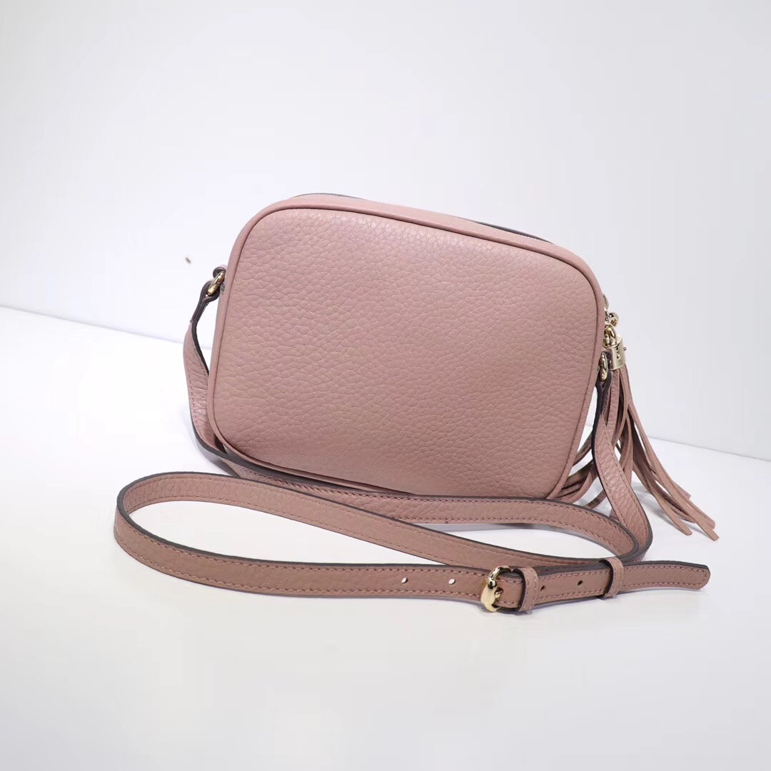 

classic hot style disco soho women fashion disco soho bag handbag genuine leather high quality shoulder bags totes purse disco CrossBody, Pink gold