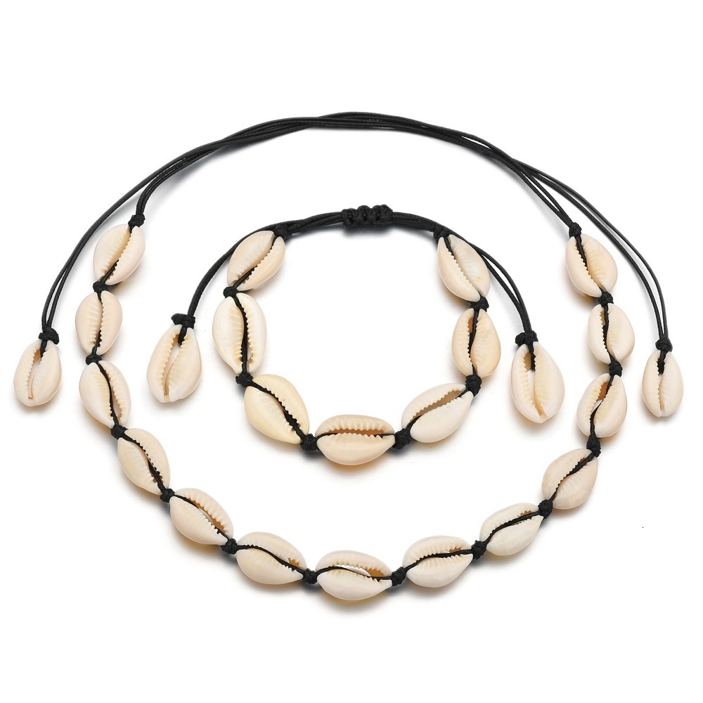 

Accessories Shell Necklace Posimi Second Joker Natural Shell Bracelet Suit, N1609
