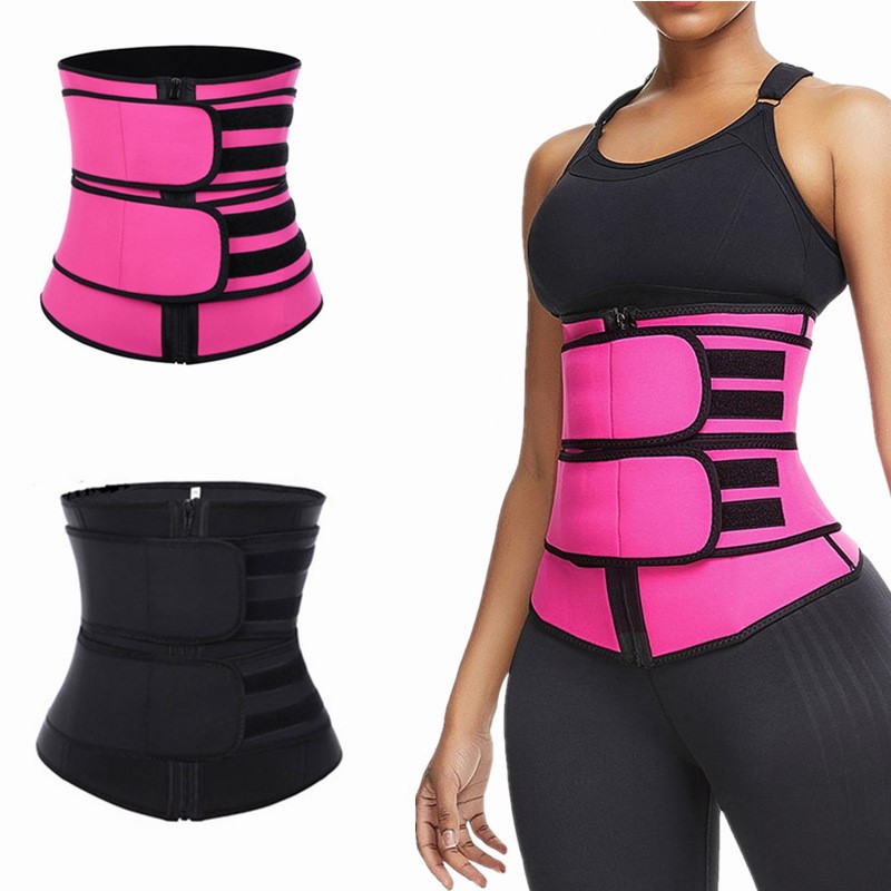 

Plus Size Body Shaper Waist Trainer Belt Women Postpartum Belly Slimming Underwear Modeling Strap Shapewear Tummy Fitness Corset, Black