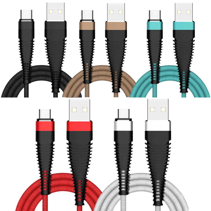 

Quick Charging cable Type c Micro V8 5pin Usb Cable 1m 2m 3m 10ft Usb Charger Cables for Samsung S7 S8 S9 S10 Note 8 9 Lg Sony, Mix color by buyer