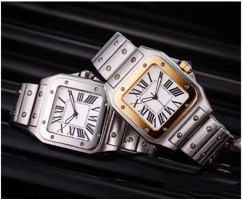 

man watch automaitc movement Stainless steel watch mechanical male clock Fashion watches 07, Ear needle 2 pcs