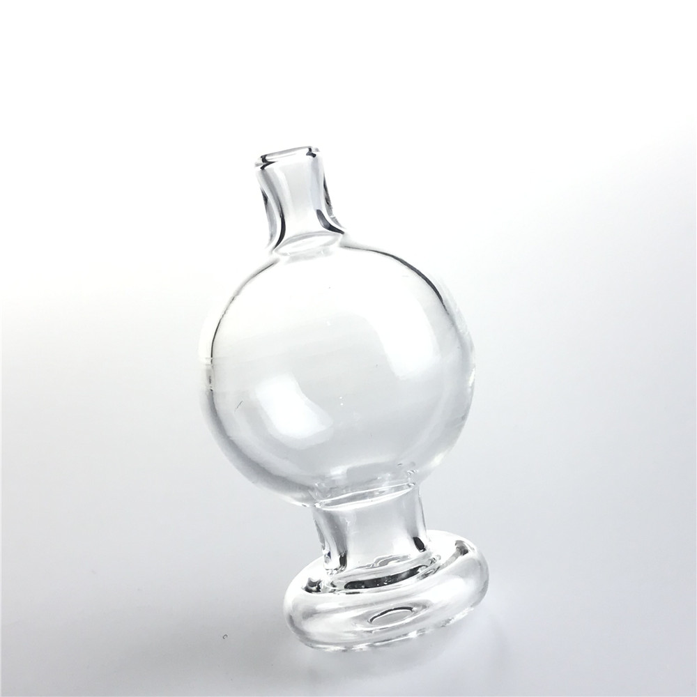 

30mm XXL Glass Carb Cap Dabber with Hookah Bubble Ball Thick Clear Peak Insert Universal Caps for Quartz Banger Nail