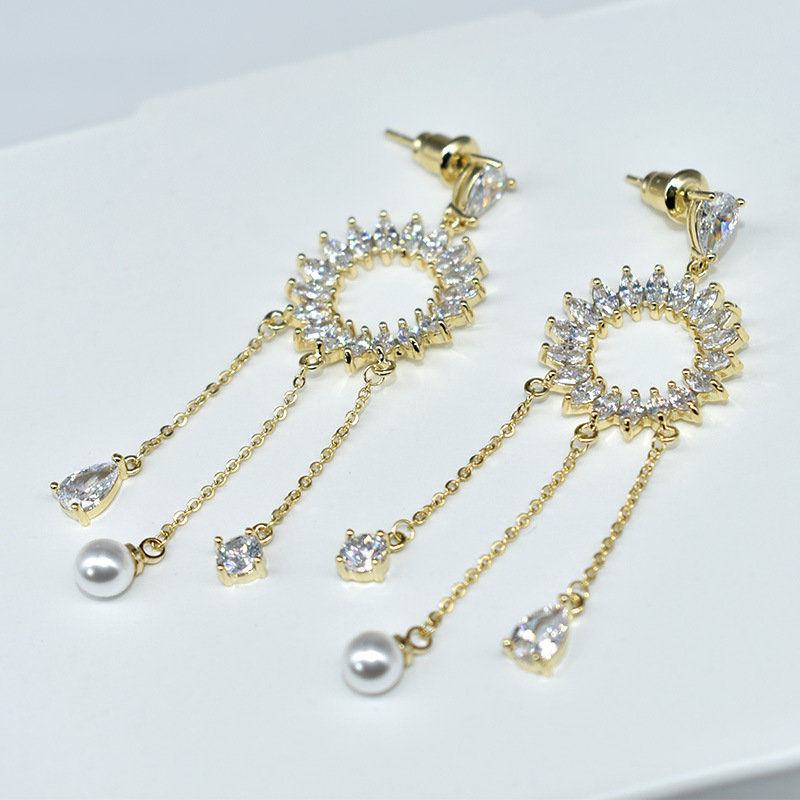 

Stud Senior Earrings Women's Temperament 2021 Tide Tassel Jewelryaretes Boucle D'oreille