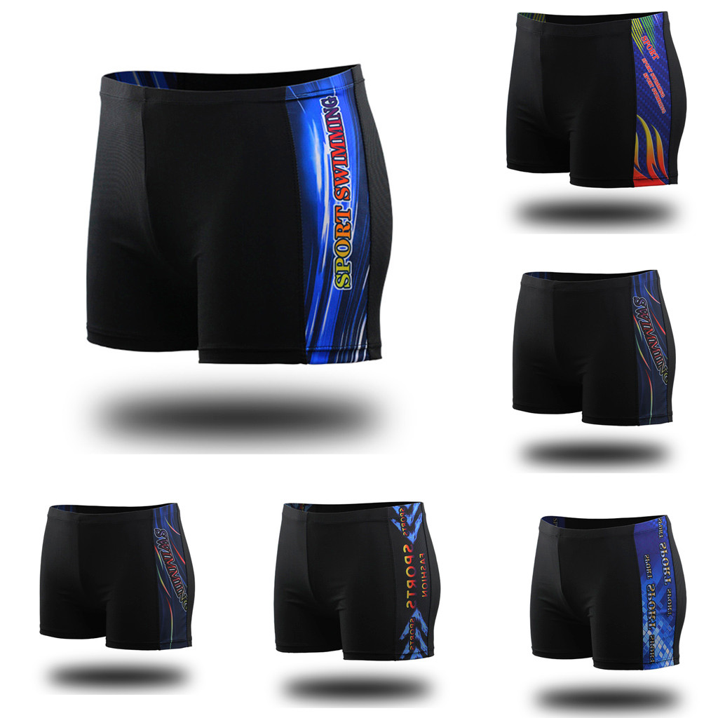 

2019 Easter Men's Short Swim Trunks Quick Dry Beach Surfing Running Swimming swimming trunks fishing Watershort