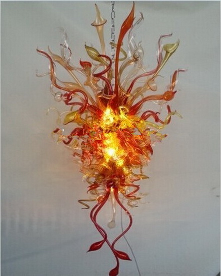

Modern Crystal Pendant Lamps Home Decoration Dale Chihuly Style Modern Hand Blown Glass Chandelier