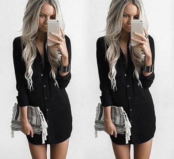 

Women Casual Loose Blouse Shirts Spring Autumn Summer Single Breasted Tshirts Tops Female Long Length Cap Sleeve Solid Clothing1, Wine red