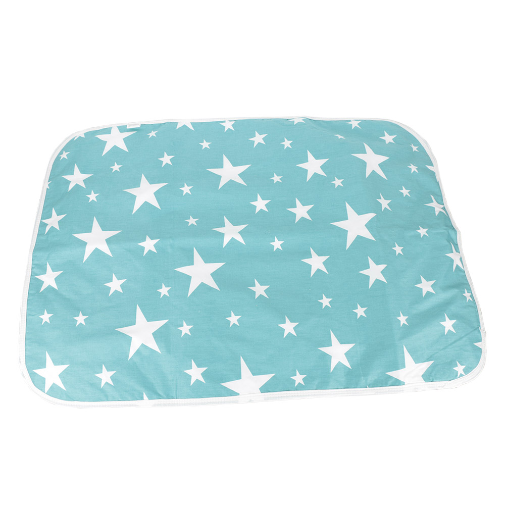 1pc Portable Newborn Baby Changing Nappy Pad Breathable Washable Printed Diaper