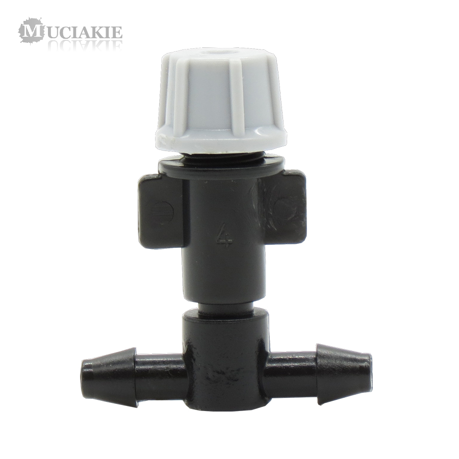 

MUCIAKIE 20PCS Misting Nozzle with Tee Joint for Garden Watering Irrigation Sprinkler for Connection 4/7mm 1/4 inch Tubing Hose, Axab111cl