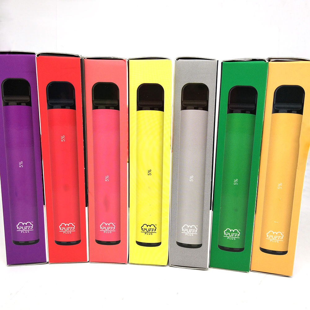 

Top Quality PUFF BAR PLUS Disposable E-cartridges Vape Pen 550mAh Battery 3.2ml Pre-Filled Vape Pods e Cigs Portable Vaporizer Device